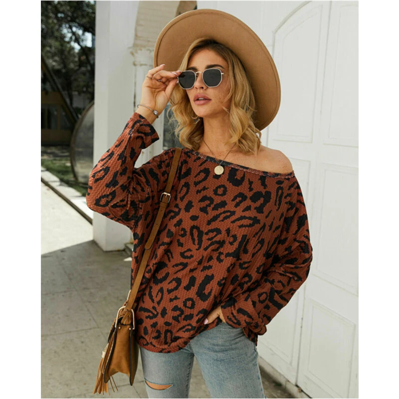 1PC Womens Sexy Autumn Sweaters Leopard Print Long Sleeve Casual Tops Sweatshirt Blouse Sweaters
1PC Womens Sexy Autumn Sweaters Leopard Print Long Sleeve Casual Tops Sweatshirt Blouse Sweaters