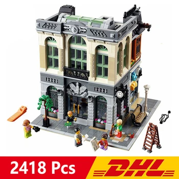 DHL 15001 84001 10251 2418pcs Swiss Bank Model Building Blocks Kits Bricks Children's Christmas Gift Toy
DHL 15001 84001 10251 2418pcs Swiss Bank Model Building Blocks Kits Bricks Children's Christmas Gift Toy
