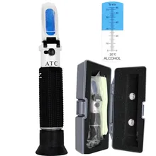 Refractometer Alcohol Spirit Tester Alcohol Meter Adjustable Handheld Tool Hydrometer Concentration Spirits Tester Refractometer
Refractometer Alcohol Spirit Tester Alcohol Meter Adjustable Handheld Tool Hydrometer Concentration Spirits Tester Refractometer