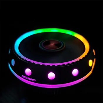 Aluminum 3-pin CPU Cooler Radiator RGB Radiator Silent PC CPU Cooling Cooler Radiator Fan For Intel LGA / 115X / 775/1366 / AM3 
Aluminum 3-pin CPU Cooler Radiator RGB Radiator Silent PC CPU Cooling Cooler Radiator Fan For Intel LGA / 115X / 775/1366 / AM3