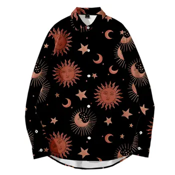 Sun Moon Star Men Women's Shirt Harajuku Men Shirt Long Sleeve Button Down Hip Hop 3D Print Hawaiian Shirts Hight Streetwear 
Sun Moon Star Men Women's Shirt Harajuku Men Shirt Long Sleeve Button Down Hip Hop 3D Print Hawaiian Shirts Hight Streetwear