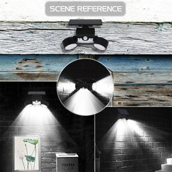 2 Heads LED Solar Lamp Solar Garden Lights Double Head Spotlight Outdoor Courtyard Waterproof Solar Motion Detector Wall Light 
2 Heads LED Solar Lamp Solar Garden Lights Double Head Spotlight Outdoor Courtyard Waterproof Solar Motion Detector Wall Light