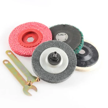 Stainless Steel Angle Grinder Polisher Polishing Discs Grinding Machine Tool Set
Stainless Steel Angle Grinder Polisher Polishing Discs Grinding Machine Tool Set