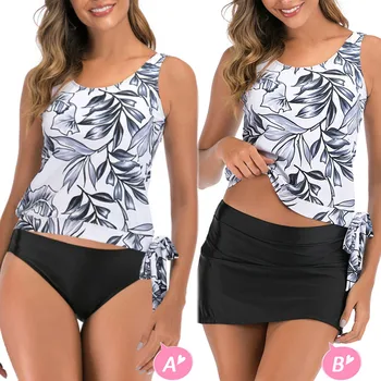 #Z25 Two Style Bikini Set Women Plus Size Takini High Waist Floral Print Swimwear Women Swimuit Female Retro Bikini Set Biquini
#Z25 Two Style Bikini Set Women Plus Size Takini High Waist Floral Print Swimwear Women Swimuit Female Retro Bikini Set Biquini