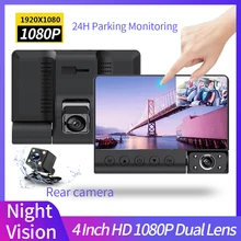 Dashcam Camera Driving Recorder 4 Inch 3 Lens IPS Sensitive Touch Screen Support Motion Detection Parking Monitoring Car DVR
Dashcam Camera Driving Recorder 4 Inch 3 Lens IPS Sensitive Touch Screen Support Motion Detection Parking Monitoring Car DVR