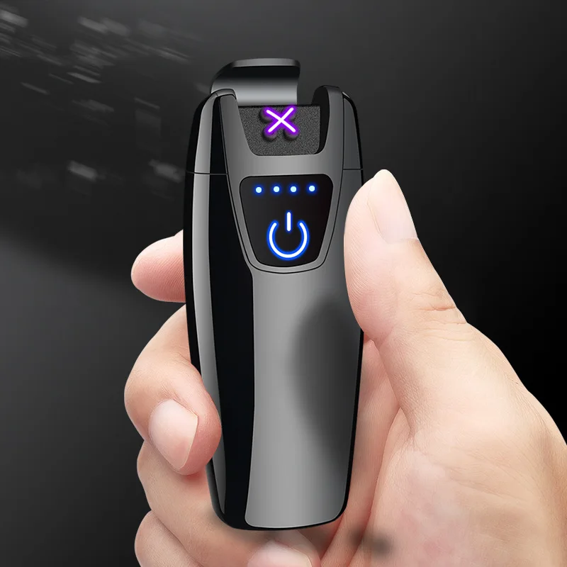 Usb Lighter Fast Recharge Electronic Lighters Touch Switch Igniter LED Electricity Display Double Electric Arc Cigarette Lighter
Usb Lighter Fast Recharge Electronic Lighters Touch Switch Igniter LED Electricity Display Double Electric Arc Cigarette Lighter