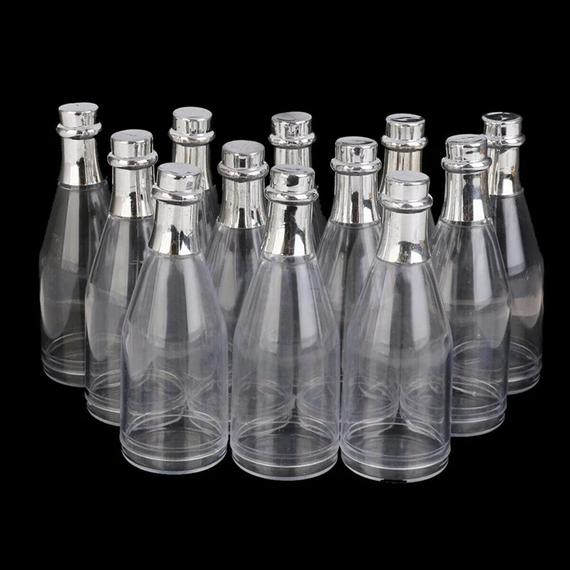 boite dragees de mariage 12pcs Plastic Fillable Champagne Bottle Shaped Candy Box Wedding Party Decor plastic bag packaging
boite dragees de mariage 12pcs Plastic Fillable Champagne Bottle Shaped Candy Box Wedding Party Decor plastic bag packaging