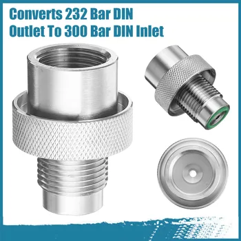 Diving Compressor Charging Scuba Adapter 232 Bar DIN Outlet To 300 Bar DIN Inlet Adaptor European Standards EN-144-1/EN-144-3
Diving Compressor Charging Scuba Adapter 232 Bar DIN Outlet To 300 Bar DIN Inlet Adaptor European Standards EN-144-1/EN-144-3