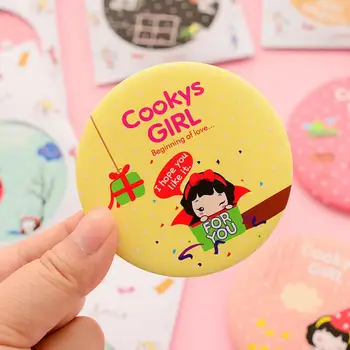 1pc Fashion Lady Portable Makeup Mirror Cartoon Pattern Portable Compact Pocket Cosmetic Mirror Mini Cute Small Creative TSLM1
1pc Fashion Lady Portable Makeup Mirror Cartoon Pattern Portable Compact Pocket Cosmetic Mirror Mini Cute Small Creative TSLM1