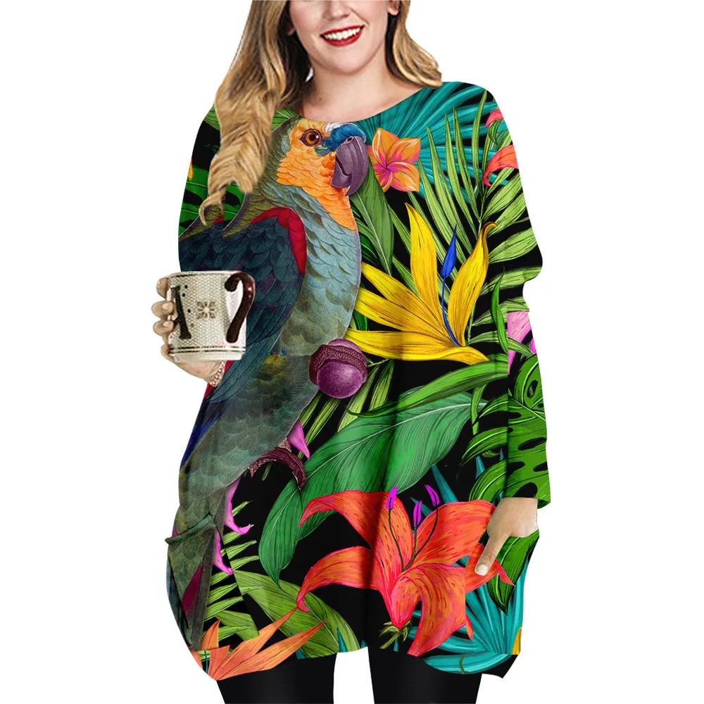 Весна-осень, женские мини-платья с 3D цветочным принтом, свободные сексуальные женские платья с круглым вырезом и длинным рукавом, Пляжное Платье
Весна-осень, женские мини-платья с 3D цветочным принтом, свободные сексуальные женские платья с круглым вырезом и длинным рукавом, Пляжное Платье