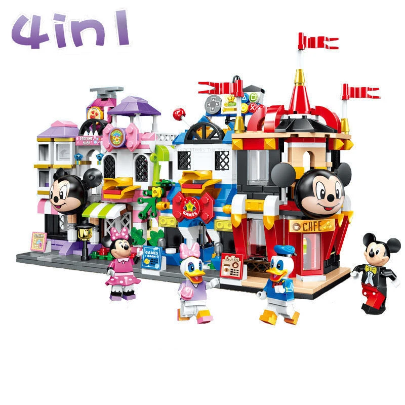 2021 NEW Movie Serices Cartoon Minifigure Toy Building Blocks Mickey Minnie Castle Model Blocks For Girls Boy Toy Gift Disney
2021 NEW Movie Serices Cartoon Minifigure Toy Building Blocks Mickey Minnie Castle Model Blocks For Girls Boy Toy Gift Disney