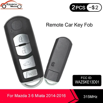 Keyecu Smart Remote Key 4 Button 315MHz ID49 Chip FOB for Mazda 3 6 Miata 2014 2015 2016 FCC: SKE13D01 (Mitsubishi System)
Keyecu Smart Remote Key 4 Button 315MHz ID49 Chip FOB for Mazda 3 6 Miata 2014 2015 2016 FCC: SKE13D01 (Mitsubishi System)