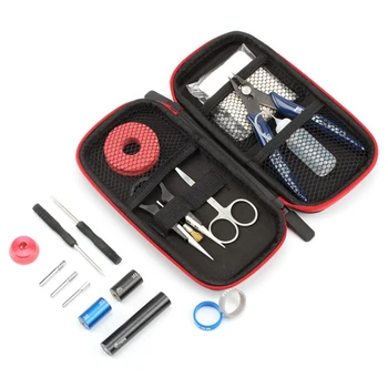 Coil Father X6 Portable Vape Tool Kit Bag Tweezers Pliers Wire Vape Band Coil Jig Cotton E Cigarette Accessories
Coil Father X6 Portable Vape Tool Kit Bag Tweezers Pliers Wire Vape Band Coil Jig Cotton E Cigarette Accessories