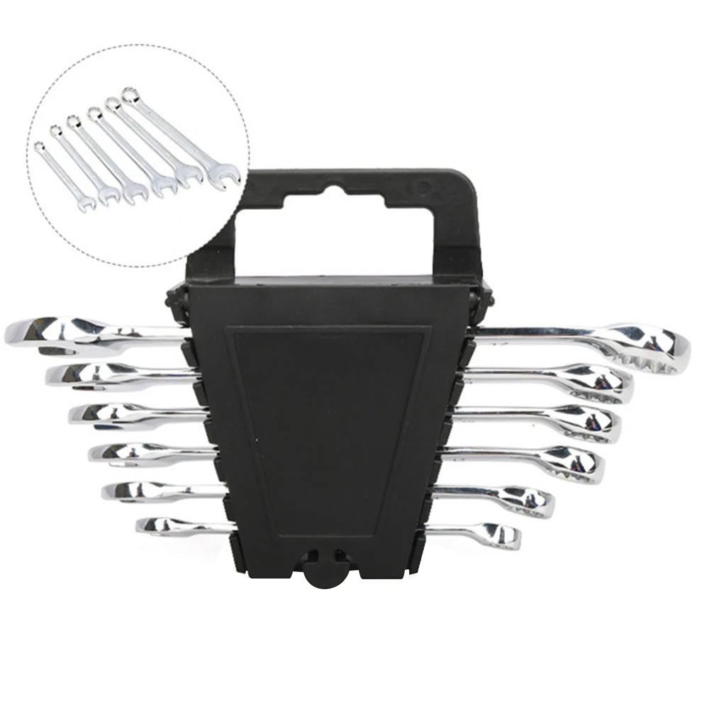 6pcs Ratchet Wrench Quick Release Single-end Chrome Steel Head Pawl Socket Spanner Screwdriver Professional Repairing Tool Kit
6pcs Ratchet Wrench Quick Release Single-end Chrome Steel Head Pawl Socket Spanner Screwdriver Professional Repairing Tool Kit