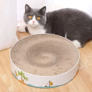 1 Piece Cat Scratching Board Round Lying Plus Mat Wooden Pad Rest Bed With Catnip Prevents Furniture Damage L Size Pet Cat
1 Piece Cat Scratching Board Round Lying Plus Mat Wooden Pad Rest Bed With Catnip Prevents Furniture Damage L Size Pet Cat