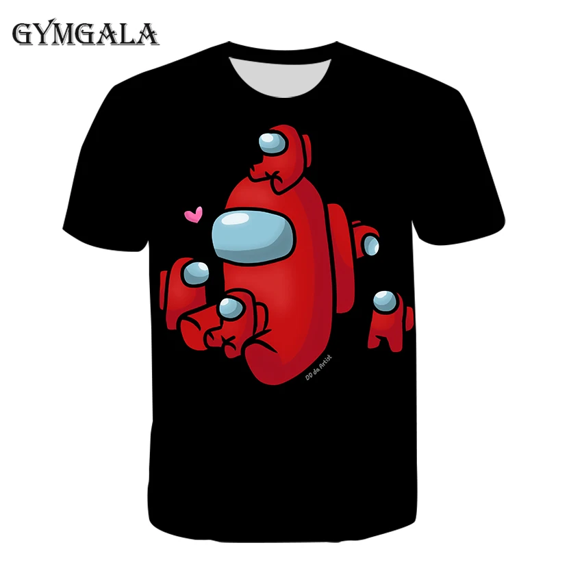 Summer Harajuku style 3D printing short sleeve AMONG American game cartoon pattern fashion loose round neck T-shirt special offe
Summer Harajuku style 3D printing short sleeve AMONG American game cartoon pattern fashion loose round neck T-shirt special offe