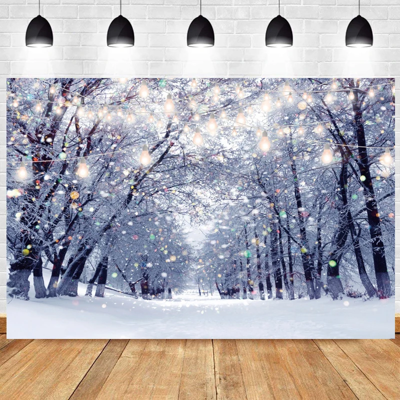 Winter Scene Christmas Photo Backdrop Wonderland Snowflake Xmas Happy Party Light Photography Background Banner Photophone
Winter Scene Christmas Photo Backdrop Wonderland Snowflake Xmas Happy Party Light Photography Background Banner Photophone