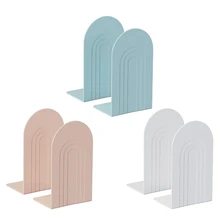 2Pcs Solid Color Thickened Bookends Creative Simple Book Holder Desktop Bookshelf Student Bookcase Organizer Office Stationery
2Pcs Solid Color Thickened Bookends Creative Simple Book Holder Desktop Bookshelf Student Bookcase Organizer Office Stationery