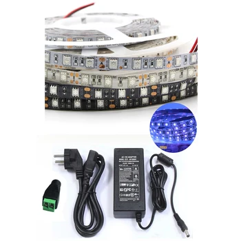 UV Led Strip light 5050 SMD 60leds/m DC 12V 395-405nm Ultraviolet LED Diode Ribbon Purple Flexible Tape lamp +12V Power Adapter
UV Led Strip light 5050 SMD 60leds/m DC 12V 395-405nm Ultraviolet LED Diode Ribbon Purple Flexible Tape lamp +12V Power Adapter