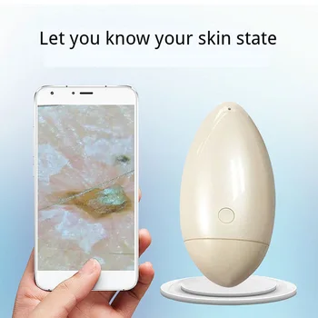 Smart Skin Analyzer Wirelessly Connect Phone And Tablet Skin Detector Face Moisture Scalp Follicle Pore Enlarge Observed Tester
Smart Skin Analyzer Wirelessly Connect Phone And Tablet Skin Detector Face Moisture Scalp Follicle Pore Enlarge Observed Tester