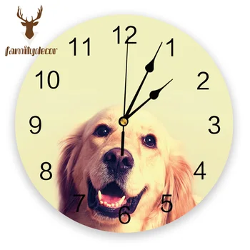 Cute Animals Design Labrador Printed PVC Wall Clock Modern Design Home Decor Bedroom Silent O'clock Watch Wall For Living Room
Cute Animals Design Labrador Printed PVC Wall Clock Modern Design Home Decor Bedroom Silent O'clock Watch Wall For Living Room