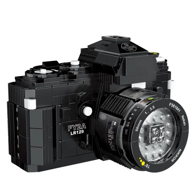 Retro Digital SLR Camera Model DIY Building Blocks MOC Ideas Educational Toys Bricks Christmas Gift For Children
Retro Digital SLR Camera Model DIY Building Blocks MOC Ideas Educational Toys Bricks Christmas Gift For Children