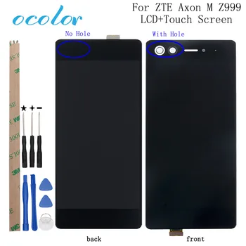 ocolor For ZTE Axon M Z999 LCD Display and Touch Screen Digitizer Assembly Replacement With Tools +Adhesive For ZTE Axon M Z999
ocolor For ZTE Axon M Z999 LCD Display and Touch Screen Digitizer Assembly Replacement With Tools +Adhesive For ZTE Axon M Z999