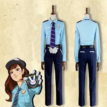 OPolicewoman Cosplay W Game D.VA DVA Hana Song Cosplay Costume Girl Uniform Suit Halloween Carnival Party Costumes Full Sets
OPolicewoman Cosplay W Game D.VA DVA Hana Song Cosplay Costume Girl Uniform Suit Halloween Carnival Party Costumes Full Sets