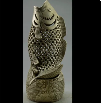 wan6710951+++Collectible Decor Old Handwork Tibet Silver Carved Fish Jump Dragon Gate Statue
wan6710951+++Collectible Decor Old Handwork Tibet Silver Carved Fish Jump Dragon Gate Statue