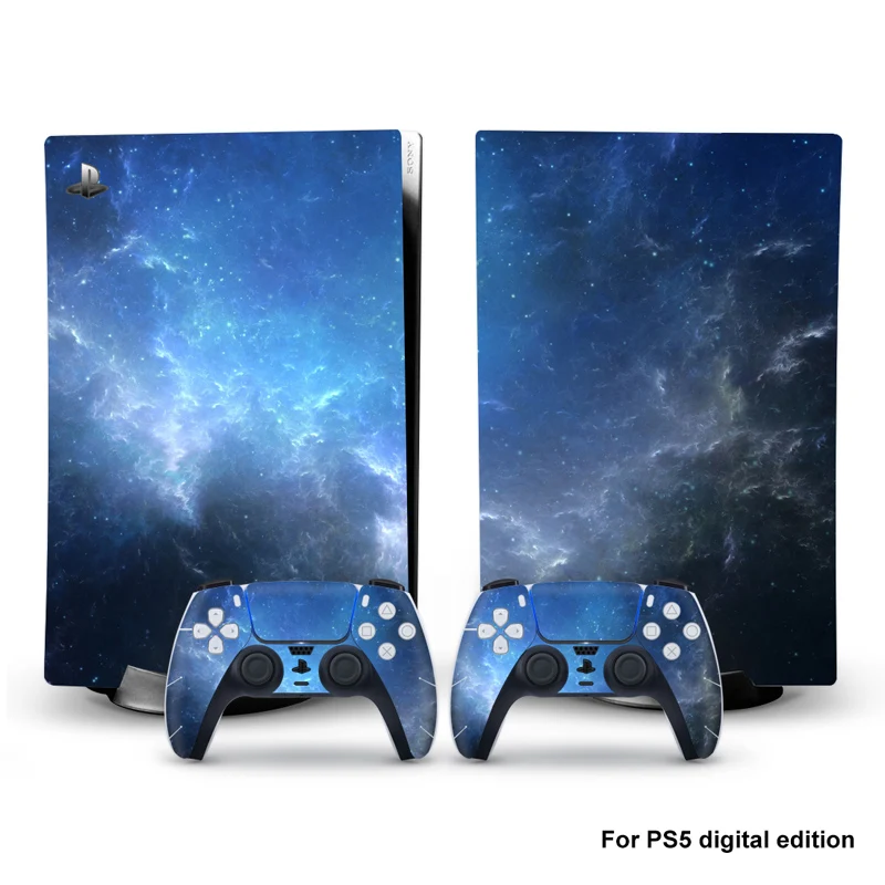 Sticker Decal Cover For Sony PlayStation 5 Console and 2 Controllers For PS5 Gmaepad Joysticks Digital Edition Camouflage Skin
Sticker Decal Cover For Sony PlayStation 5 Console and 2 Controllers For PS5 Gmaepad Joysticks Digital Edition Camouflage Skin