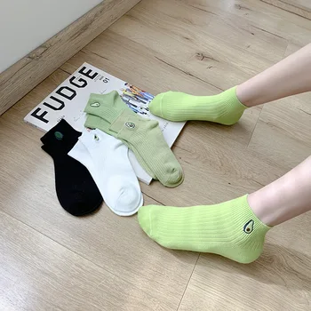 New Green girls short socks Cute street cotton socks Fruit Print Ankle Socks fashion Women Socks Soft breathable Summer sock
New Green girls short socks Cute street cotton socks Fruit Print Ankle Socks fashion Women Socks Soft breathable Summer sock
