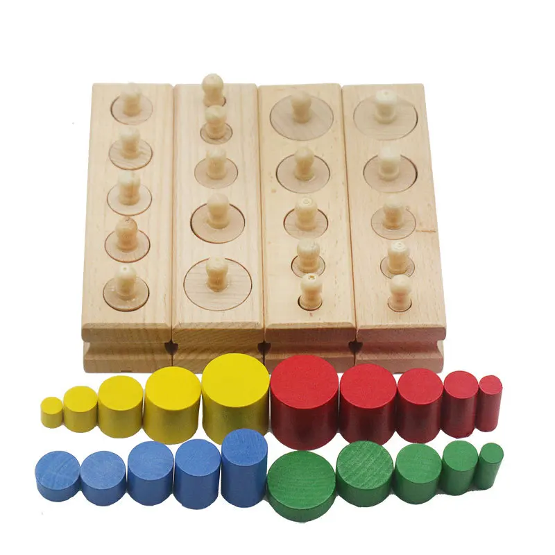 Montessori Teaching Aids Sensory Teaching Aids Early Childhood Educational Toy Montessori Color Cylinder Socket Group
Montessori Teaching Aids Sensory Teaching Aids Early Childhood Educational Toy Montessori Color Cylinder Socket Group