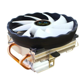 LANSHUO 2 Copper Tube Downward Blowing Type 775AMD1155 Desktop Computer Radiator (212 Horizontal Tower 3 Wires Without Lights)
LANSHUO 2 Copper Tube Downward Blowing Type 775AMD1155 Desktop Computer Radiator (212 Horizontal Tower 3 Wires Without Lights)