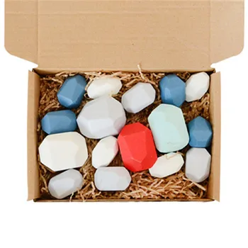 Wooden Colored Stone Jenga Building Block Educational Toy Creative Nordic Style Stacking Game Rainbow Wooden Toy
Wooden Colored Stone Jenga Building Block Educational Toy Creative Nordic Style Stacking Game Rainbow Wooden Toy