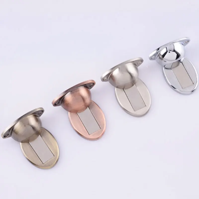 Thicknessed Zinc Alloy Magnetic Door Stopper Sticker Hidden Door Holders Catch Floor Nail-free Doorstop Door Hardware
Thicknessed Zinc Alloy Magnetic Door Stopper Sticker Hidden Door Holders Catch Floor Nail-free Doorstop Door Hardware
