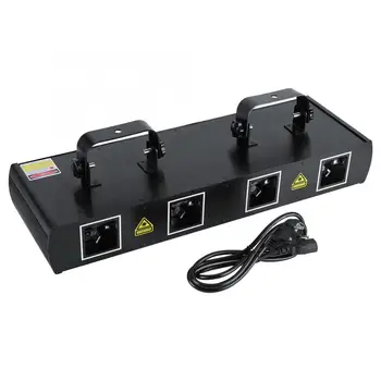 4Lens 30W Laser Stage Light 7CH DMX512 Sound Actived Disco Party Effect Lights EU Plug 220~240V DMX512 Master-slave Auto
4Lens 30W Laser Stage Light 7CH DMX512 Sound Actived Disco Party Effect Lights EU Plug 220~240V DMX512 Master-slave Auto