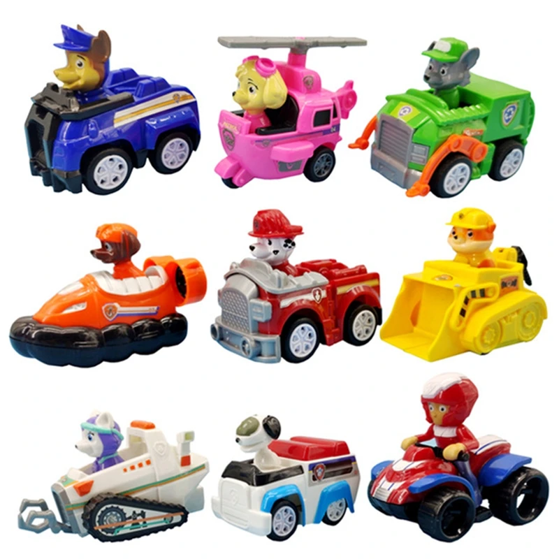 6Pcs/7Pcs/9Pcs Paw Patrol Rescue Set Patrol Dog with Car Anime Action Figure Cute Cartoon Puppy Model Gift for Boys and Girls
6Pcs/7Pcs/9Pcs Paw Patrol Rescue Set Patrol Dog with Car Anime Action Figure Cute Cartoon Puppy Model Gift for Boys and Girls