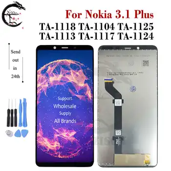 LCD For Nokia 3.1 Plus LCD Display TA-1118 TA-1104 TA-1125 TA-1113 TA-1117 TA-1124 Screen Touch Digitizer Assembly N3.1 Plus LCD
LCD For Nokia 3.1 Plus LCD Display TA-1118 TA-1104 TA-1125 TA-1113 TA-1117 TA-1124 Screen Touch Digitizer Assembly N3.1 Plus LCD