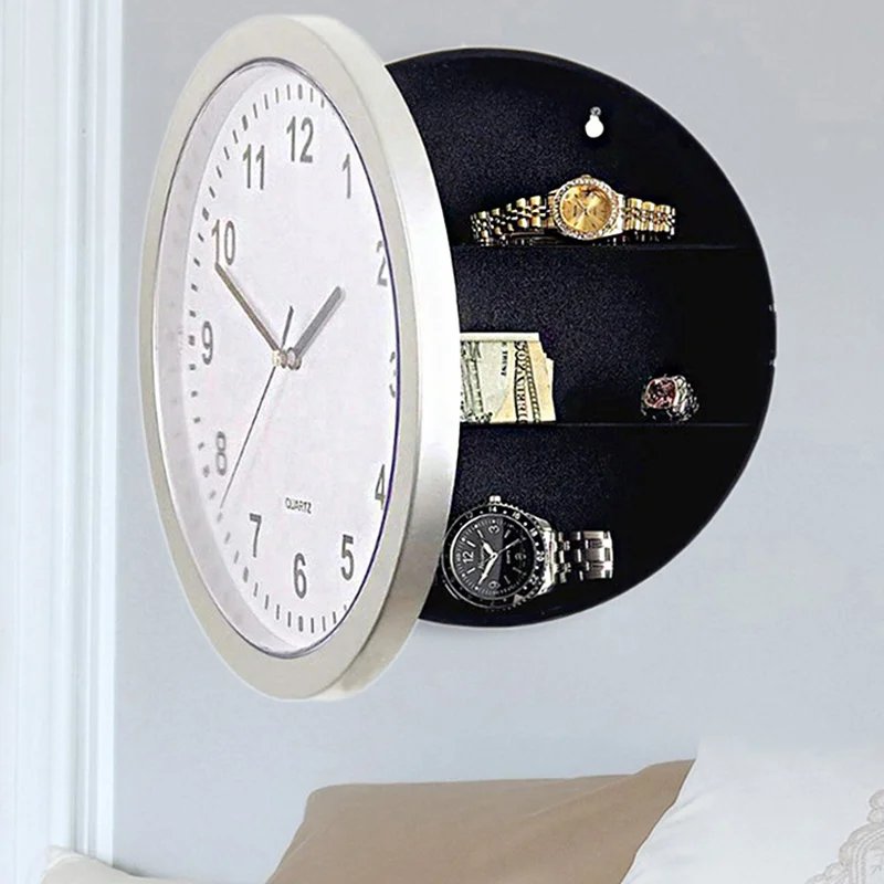 Storage Clock Safe Camouflage Wall Retro Box Personality Living Room Jewelry | Безопасность и защита