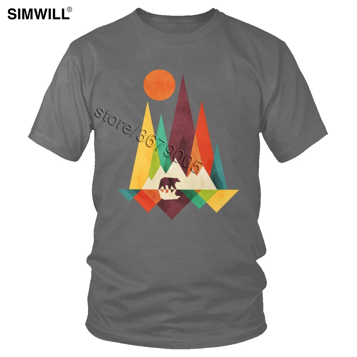 Retro Designer Mountain Bear T Shirts Men Cotton 80S Vintage Wild Forest Sunset Tees Short Sleeve Streetwear Summer T-Shirt
Retro Designer Mountain Bear T Shirts Men Cotton 80S Vintage Wild Forest Sunset Tees Short Sleeve Streetwear Summer T-Shirt