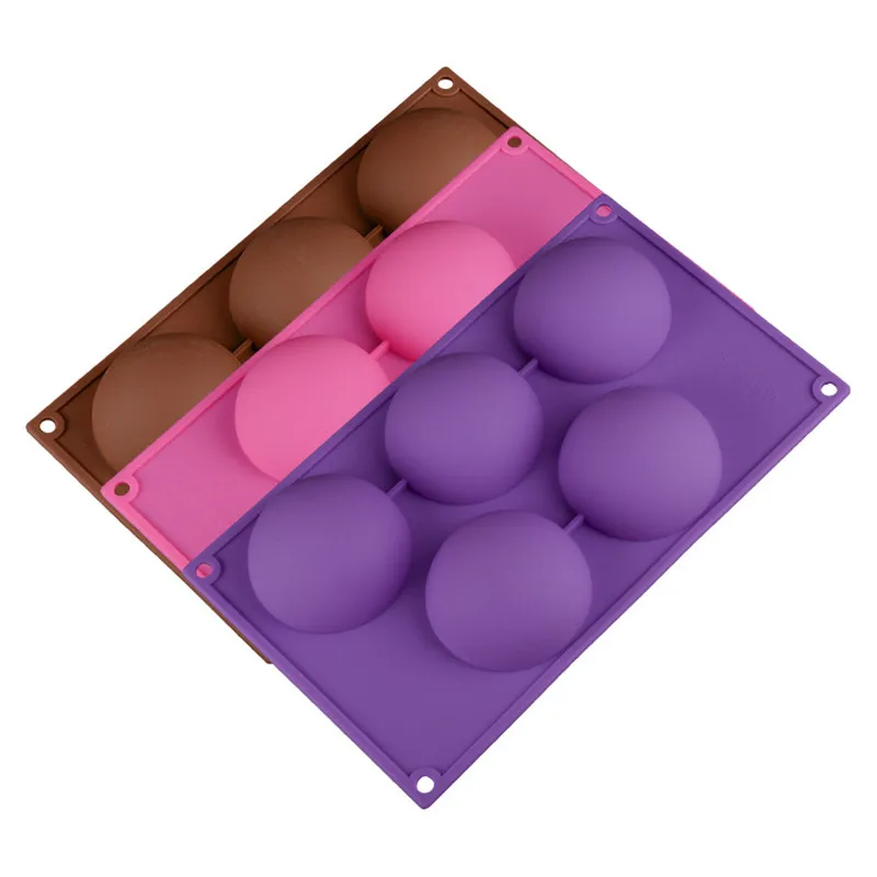 5 Cups Semi Round Shape Silicone Mold Half Ball Chocolate Pudding Jelly Ice Mould Cake Baking Tool
5 Cups Semi Round Shape Silicone Mold Half Ball Chocolate Pudding Jelly Ice Mould Cake Baking Tool