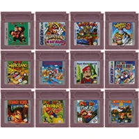 Картриджи для видеоигр 16 бит консоль Nintendo GBC серия Super Mariold версия на английском