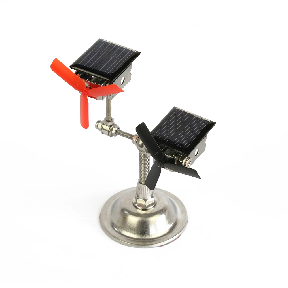 Solar System Solar Toys Double-headed Solar Windmill Desktop Crafts Scientific Experiment Model For DIY model Gift
Solar System Solar Toys Double-headed Solar Windmill Desktop Crafts Scientific Experiment Model For DIY model Gift