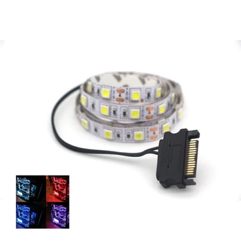 SATA Interface RGB LED Strip Light for 5050 Flexible 12V DC Background PC Computer Case SATA Power Supply Light white blue red
SATA Interface RGB LED Strip Light for 5050 Flexible 12V DC Background PC Computer Case SATA Power Supply Light white blue red