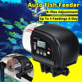 LCD Reading Multi-mode 8-stop Adjustment Fish Tank Automatic Feeding Applicator Programmable Food Amount And Feeding Time
LCD Reading Multi-mode 8-stop Adjustment Fish Tank Automatic Feeding Applicator Programmable Food Amount And Feeding Time