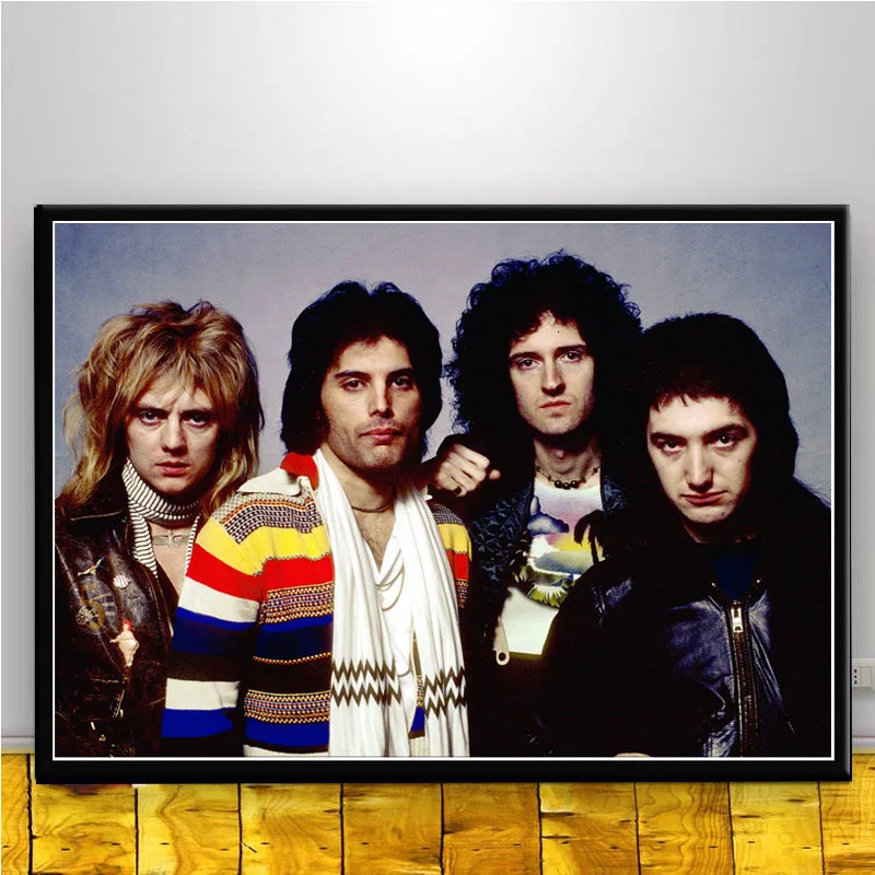 Рок-н-Queen богемные Rhapsoy картина каллиграфические плакаты и печатает фотографии на
