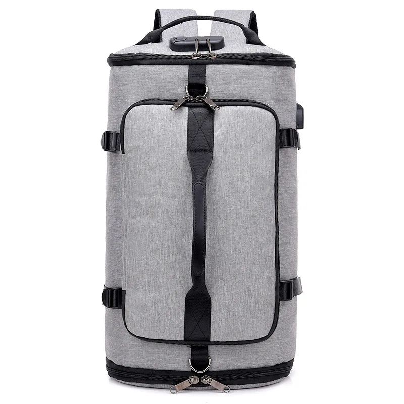 Korean-style Casual Large Capacity Outdoor Sports Backpack Multi-functional Shoulder Bag Fashion Handbag Backpack 
Korean-style Casual Large Capacity Outdoor Sports Backpack Multi-functional Shoulder Bag Fashion Handbag Backpack
