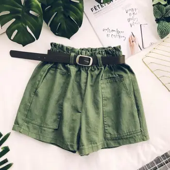 2019 New spring autumn female shorts Casual loose high waist A word show thin wide legged tooling pants cc1760
2019 New spring autumn female shorts Casual loose high waist A word show thin wide legged tooling pants cc1760