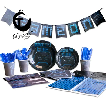 Game Theme Boy Game Pull Flag Disposable Paper Cup Tray Tableware Birthday Party Decoration Supplies Suit 
Game Theme Boy Game Pull Flag Disposable Paper Cup Tray Tableware Birthday Party Decoration Supplies Suit