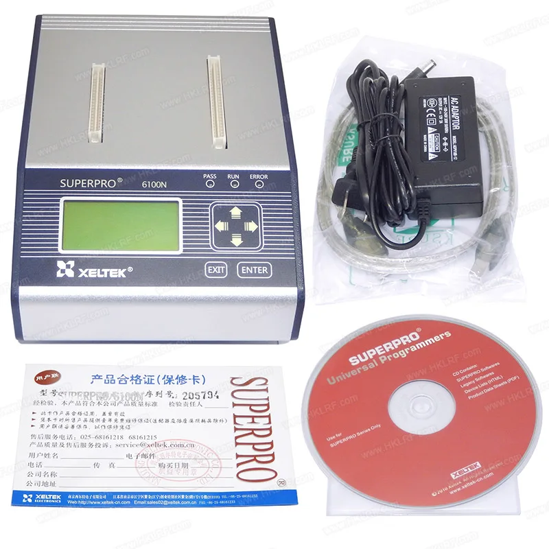 Ready stock XELTEK Superpro 6100N Universal Flash ic Programmer IC Chips programmer
Ready stock XELTEK Superpro 6100N Universal Flash ic Programmer IC Chips programmer